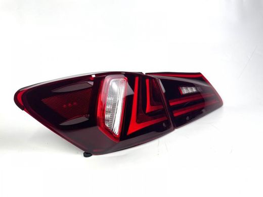 Оптика задняя, фонари Lexus IS 250 красные (06-12 г.в.) тюнинг фото