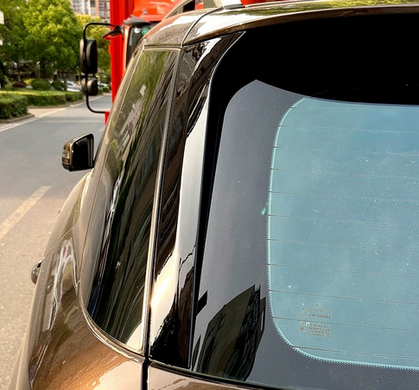 Боковые спойлера на заднее стекло Mercedes W166 тюнинг фото