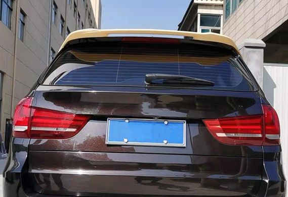 Спойлер задней двери BMW X5 F15 черный глянцевый ABS-пластик тюнинг фото