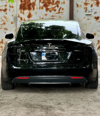 Спойлер багажника Tesla Model S стиль M4 (стеклопластик) тюнинг фото