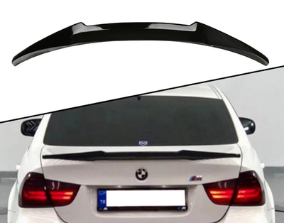 Спойлер BMW 3 E90 стиль M4 ABS-пластик (окрашенный) тюнинг фото