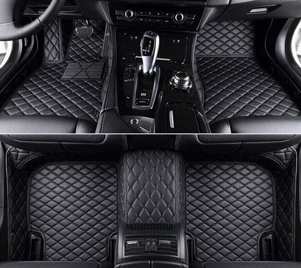 Коврики салона Lexus RX 350 заменитель кожи (10-15 г.в.) тюнинг фото