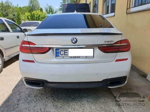 Спойлер на BMW 7 series G11 Performance ABS-пластик (15-21 р.в.) тюнінг фото