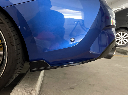 Накладки (диффузоры) заднего бампера BMW G20 G28 M Sport тюнинг фото