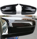 Накладки на дзеркала BMW G20 / G30 / G32 / G11 / G12 М стиль чорний глянець тюнінг фото