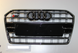 Решітка радіатора Ауді A6 C7 стиль S6, чорна + хром (14-18 р.в.) тюнінг фото