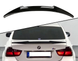 Спойлер BMW 3 E90 стиль M4 чорний глянсовий ABS-пластик тюнінг фото