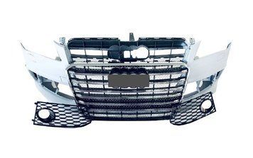 Бампер передній Audi A8 стиль RS8 (10-15 р.в.) тюнінг фото