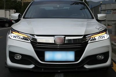 Оптика передняя, LED фары на Honda Accord 9 (15-17 г.в.) тюнинг фото