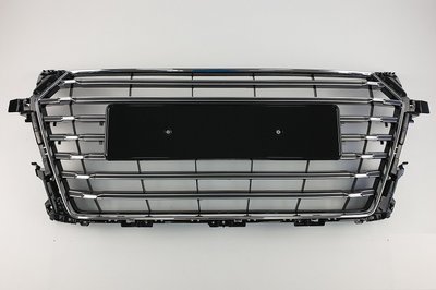 Решітка радіатора Audi TT S-Line чорний + хром (14-18 р.в.) тюнінг фото