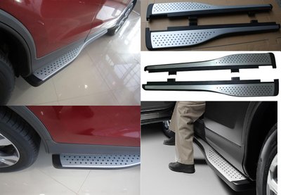 Пороги, подножки боковые Honda CR-V (2013-...) тюнинг фото