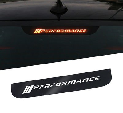 Наклейка на центральный стоп сигнал BMW F32 G30 F90 Performance тюнинг фото