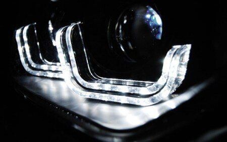 Оптика передняя, фары на BMW F30 (11-15 г.в.) тюнинг фото