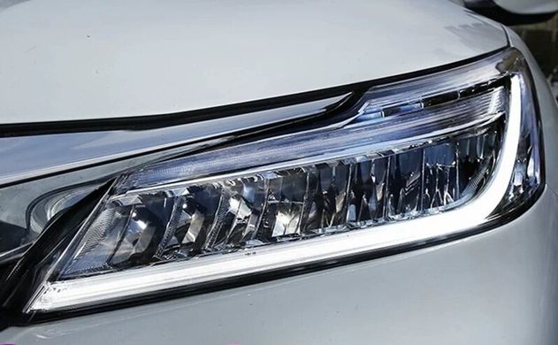 Оптика передня, LED фари на Honda Accord 9 (15-17 р.в.) тюнінг фото