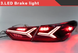 Оптика задняя, фонари на Toyota Camry 70 Full Led дымчатые тюнинг фото