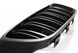 Решетка радиатора,ноздри для БМВ F32 стиль М4 (черный матовый) тюнинг фото