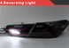 Оптика задняя, фонари на Toyota Camry 70 Full Led дымчатые тюнинг фото