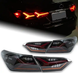 Оптика задняя, фонари на Toyota Camry 70 Full Led дымчатые тюнинг фото