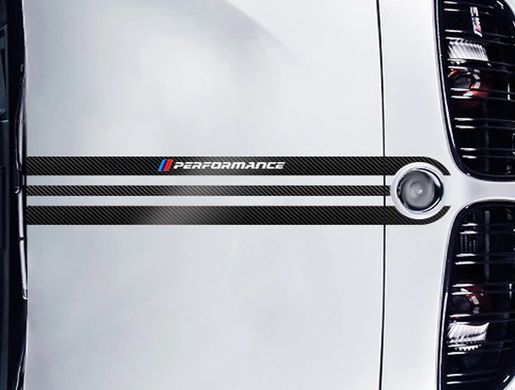 Наклейка на капот BMW тюнінг фото