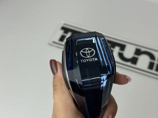 Ручка переключения передач Toyota хрусталь с подсветкой тюнинг фото