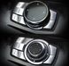 Накладки кнопок мультемидийного центра BMW F20 F22 F30 F32 F34 F36 F10 F06 X3 X4 X5 X6 хром тюнинг фото