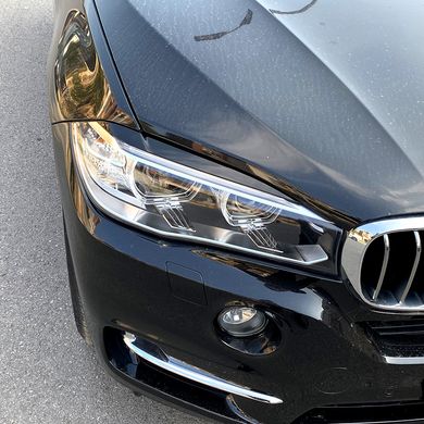 Реснички на BMW X5 F15 / X6 F16 под покраску ABS-пластик тюнинг фото