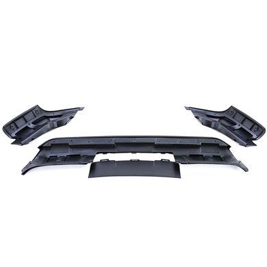 Накладки БМВ Х5 E70 дорестайл чорний глянсовий ABS-пластик (06-10 р.в.) тюнінг фото