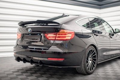 Спойлер BMW 3 F34 стиль М4 чорний глянсовий (ABS-пластик) тюнінг фото