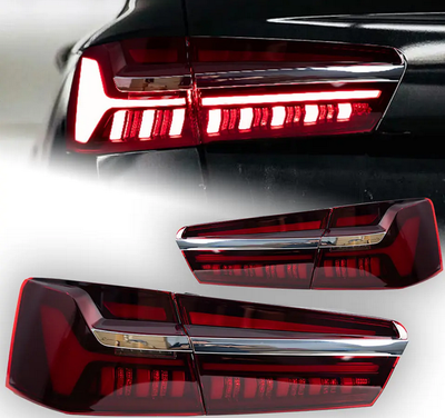 Оптика задня, ліхтарі Audi A6 C7 Full LED вар. 2 (11-14 р.в.) тюнінг фото