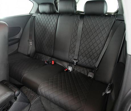 Чехлы на сиденье из искусственной кожи BMW 5 серии E39 рестайл седан (00-05 р.в.) тюнинг фото