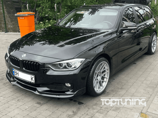 Накладка на передній бампер BMW F30 стиль SCHNITZER (11-15 р.в.) тюнінг фото