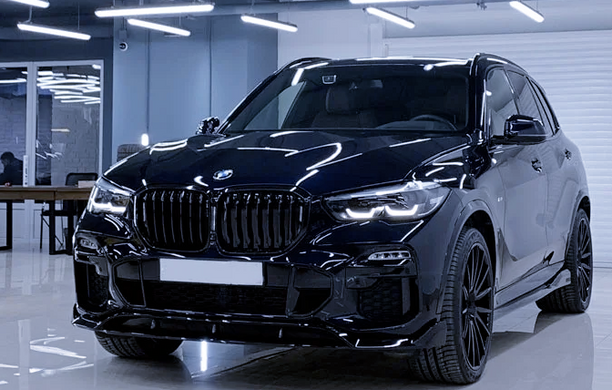 Накладка переднего бампера BMW X5 G05 M sport стиль Paradigm (19-22 г.в.) тюнинг фото