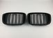 Решетка радиатора BMW X3 G01 / X4 G02 черная матовая тюнинг фото