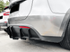 Накладка заднего бампера Tesla Model Y черный глянец (2018-2025) тюнинг фото
