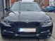 Накладки на фары (реснички) BMW F30 черный глянец АБС тюнинг фото