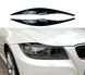 Вії на BMW 3 E90/E91 чорний глянець ABS-пластик тюнінг фото