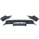 Накладки БМВ Х5 E70 дорестайл чорний глянсовий ABS-пластик (06-10 р.в.) тюнінг фото