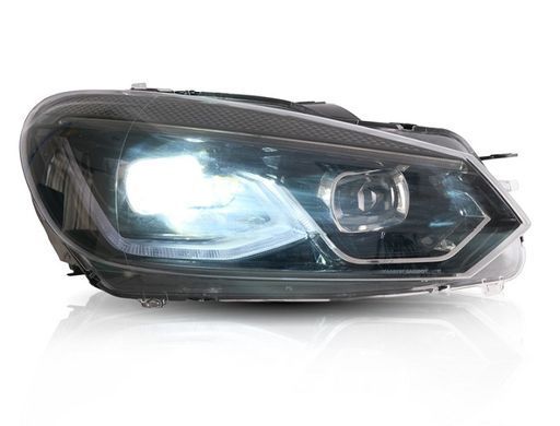 Оптика передняя, фары на Volkswagen Golf 6 Full Led тюнинг фото
