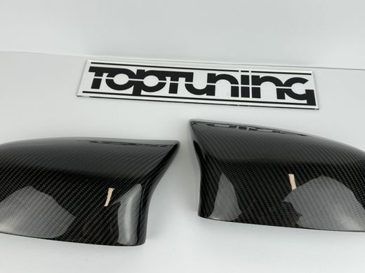 Карбонові накладки на дзеркала BMW X3 F25 / X4 F26 / X5 F15 / X6 F16 тюнінг фото