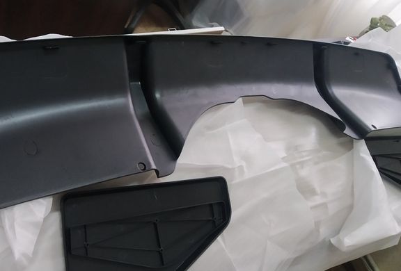 Накладка заднього бампера BMW X5 F15 М-пакет (пофарбований ABS-пластик) тюнінг фото