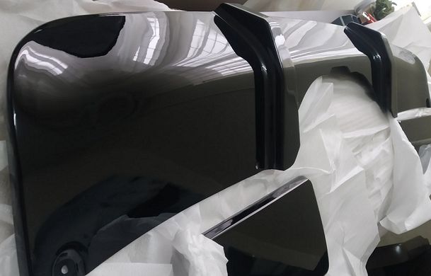 Накладка заднего бампера BMW X5 F15 М-пакет (окрашеный ABS-пластик) тюнинг фото