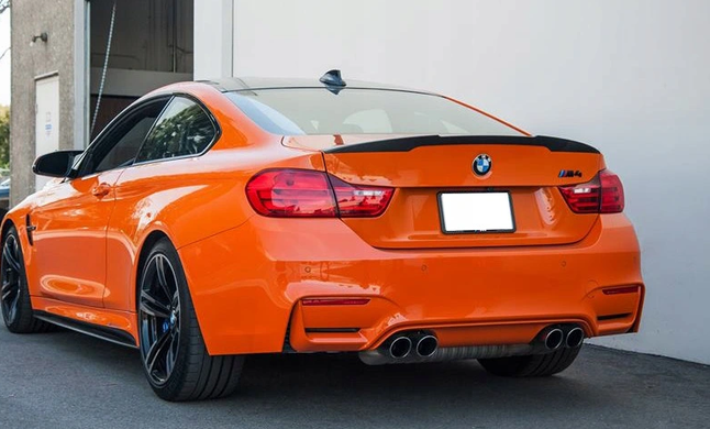 Спойлер BMW 4 F32 стиль M4, ABS-пластик тюнинг фото