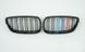 Решітка радіатора BMW E92 / E93 чорна, глянцева, триколор (06-10 р.в.) тюнінг фото
