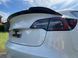 Спойлер Tesla Model 3 стиль М4 Large черный глянцевый ABS-пластик (2023+ г.в.) тюнинг фото