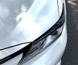 Реснички на Toyota Camry 70 черный глянец ABS-пластик тюнинг фото