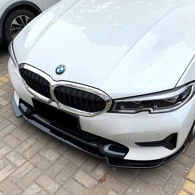 Накладка переднего бампера BMW 3 G20/G21 вар.4 тюнинг фото