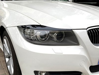 Реснички на BMW 3 E90/E91 под покраску ABS-пластик тюнинг фото