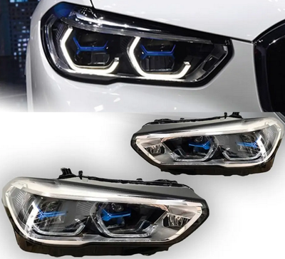 Оптика передняя, фары BMW X5 G05 X6 G06 Full LED (2019-...) тюнинг фото