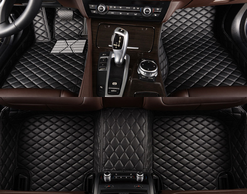 Килимки салону Audi Q7 4M, чорний (15-20 р.в.) тюнінг фото
