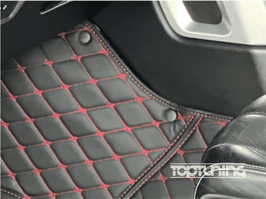 Килимки салону Audi Q7 4M, чорний (15-20 р.в.) тюнінг фото